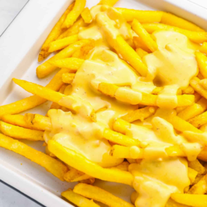 Fries with cheese