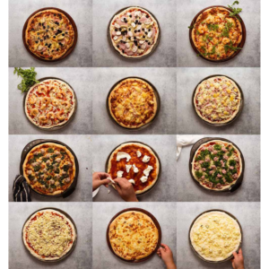 Extra toppings | tandori chicken, chicken salami, spicy beef, ground beef, pepperoni, jalapenos, fresh tamatoes