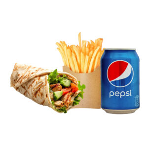D #12: CHICKEN WRAP MEAL