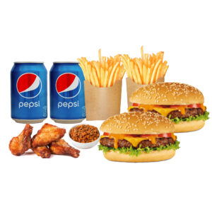 D #13: 2 QUARTER POUNDER MEAL